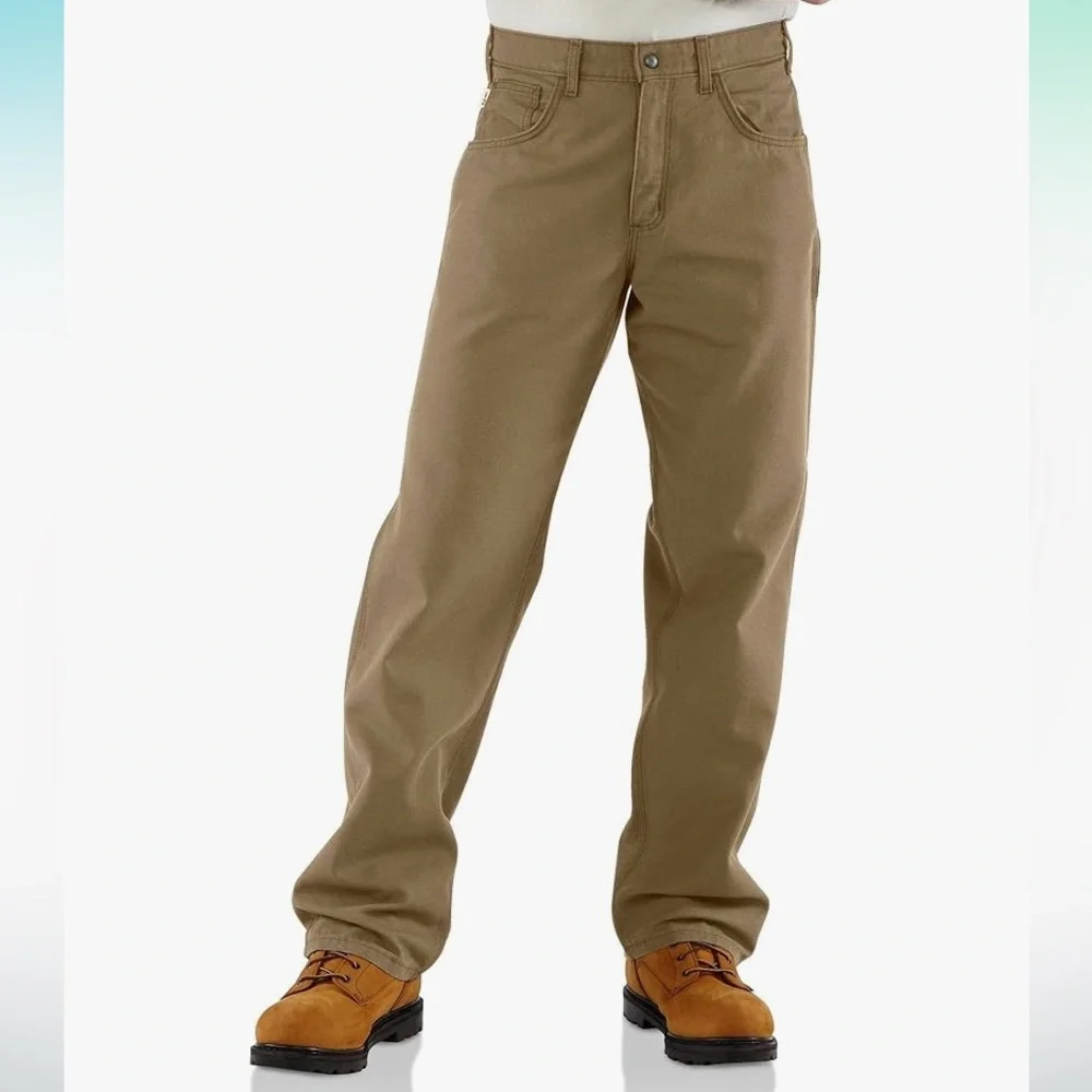 Carhartt Flame-Resistant Loose-Fit Midweight Canvas Pants, new